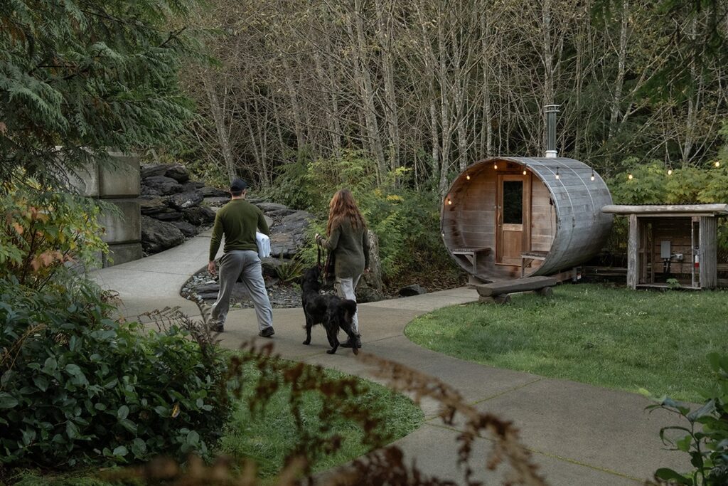 Wild Renfrew's West Coast Trail Lodge Sauna