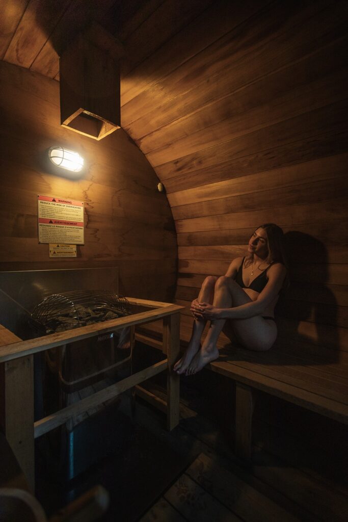 Wild Renfrew's West Coast Trail Lodge Sauna