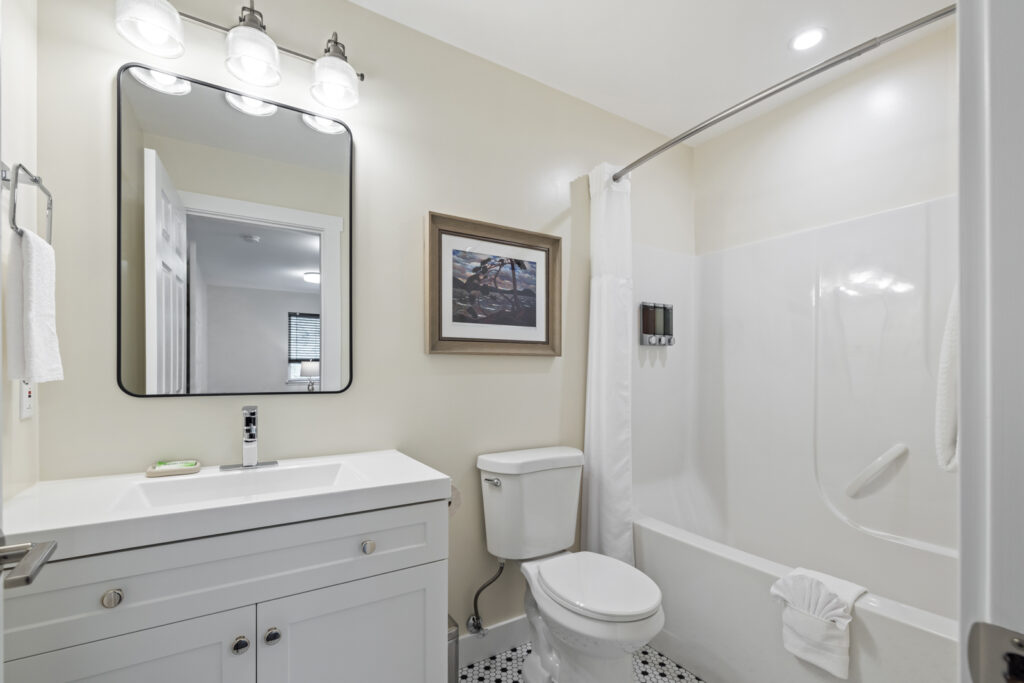 West Coast Trail Lodge Superior two Bedroom two Bathroom in Port Renfrew British Columbia bathroom