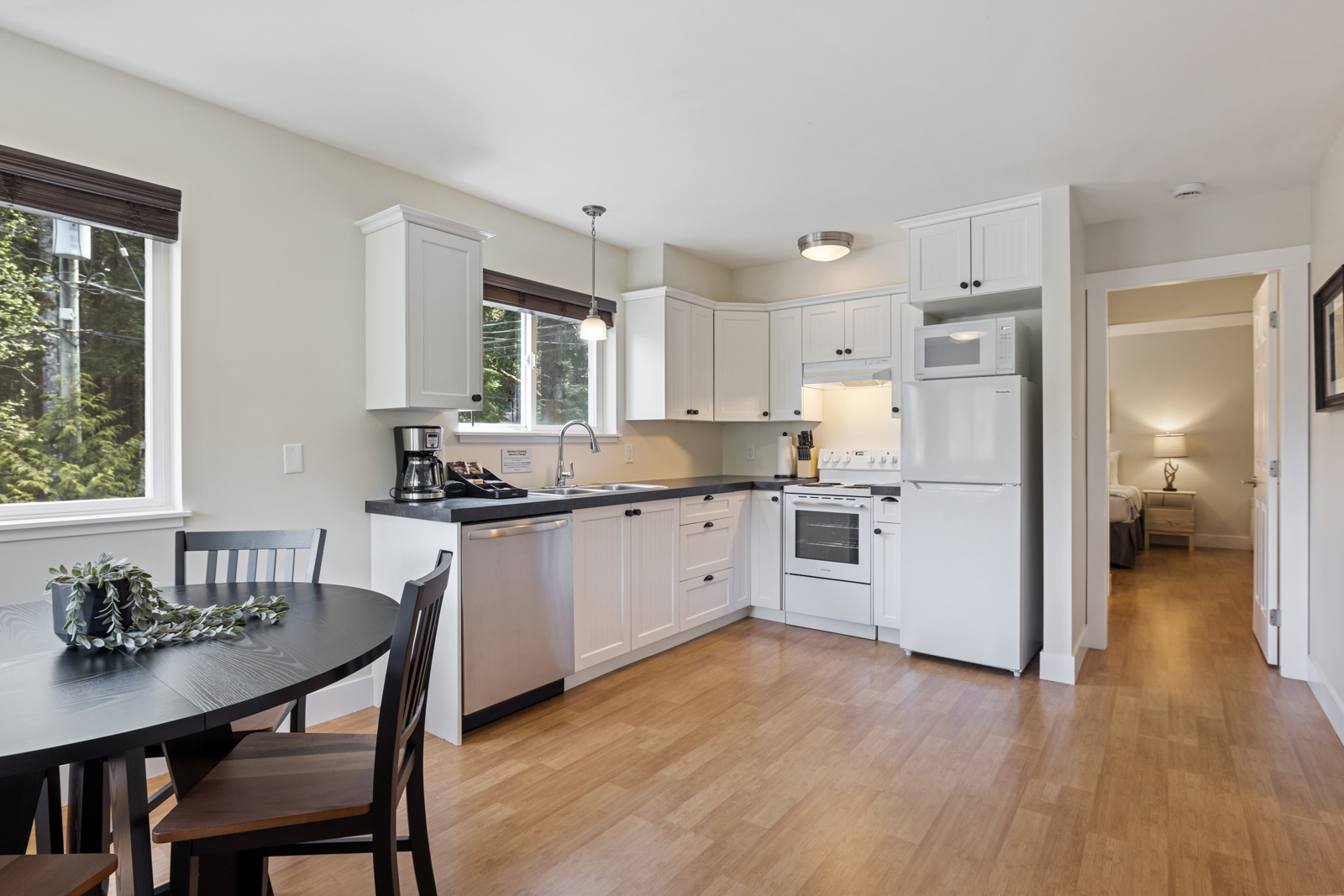West Coast Trail Lodge Superior two Bedroom two Bathroom in Port Renfrew British Columbia kitchen